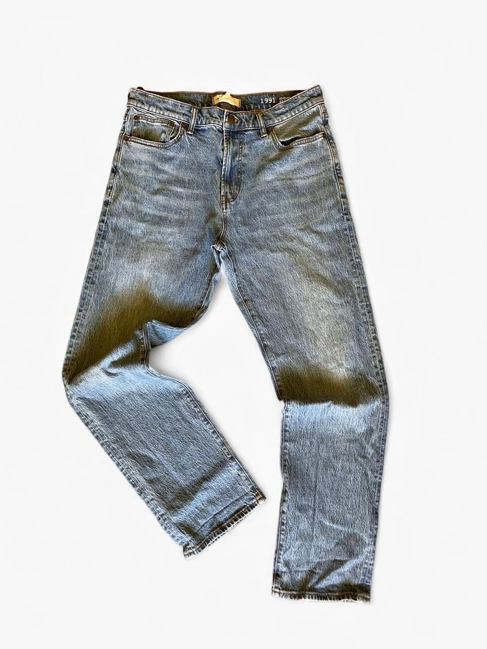 Madewell 1991 Straight Leg Blue Jeans